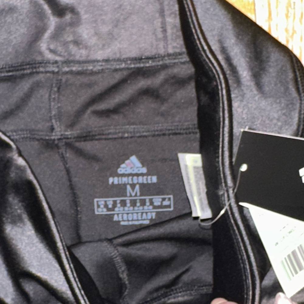Adidas Black Performance Leggings - Picture 7 of 7